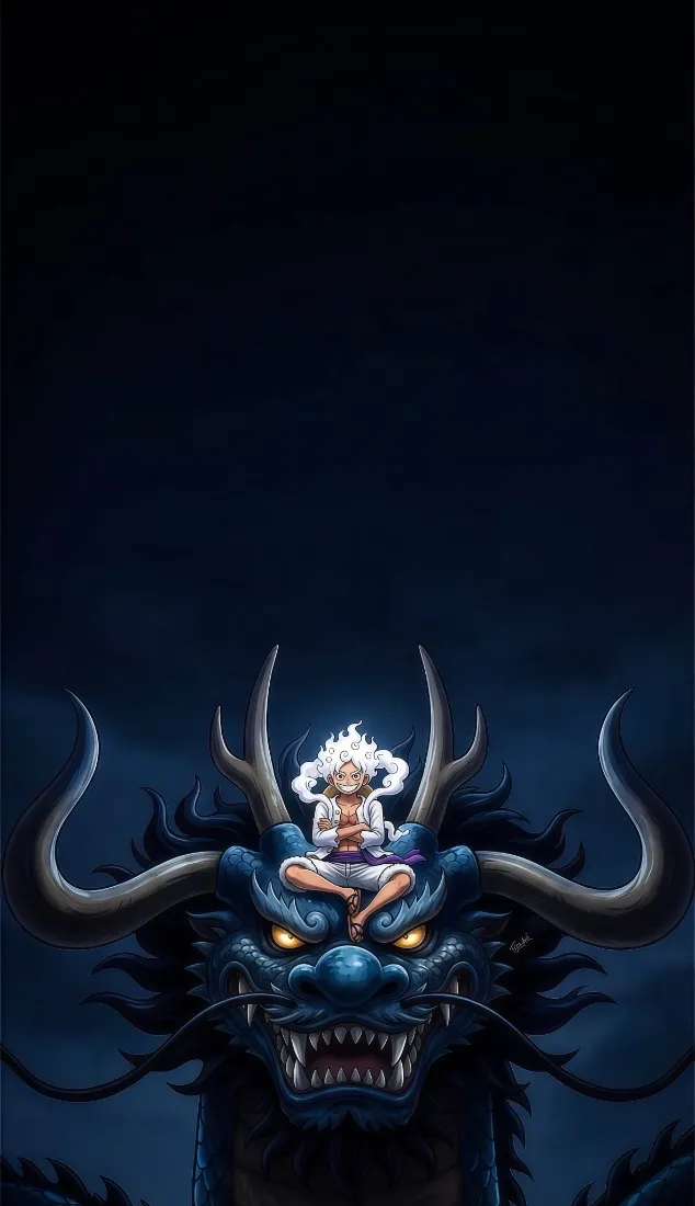 五档路飞手机壁纸｜海贼王背景图片 - 凯多「哲风壁纸」