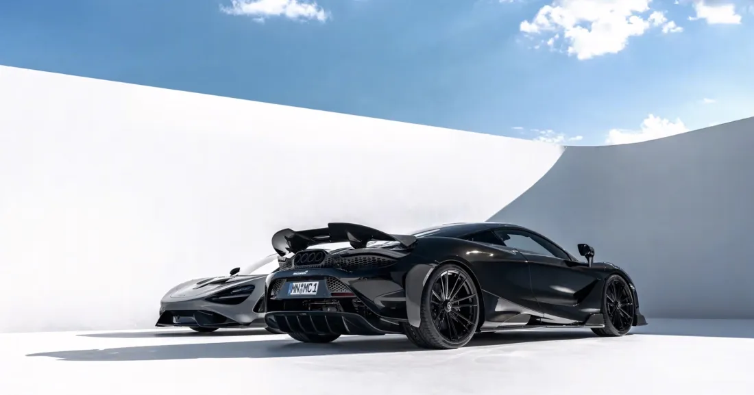 2k迈凯伦壁纸｜跑车背景图片 - 黑色超跑「哲风壁纸」