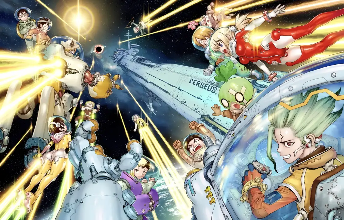 2k石纪元壁纸｜动漫背景图片 - 科学王国群像「哲风壁纸」