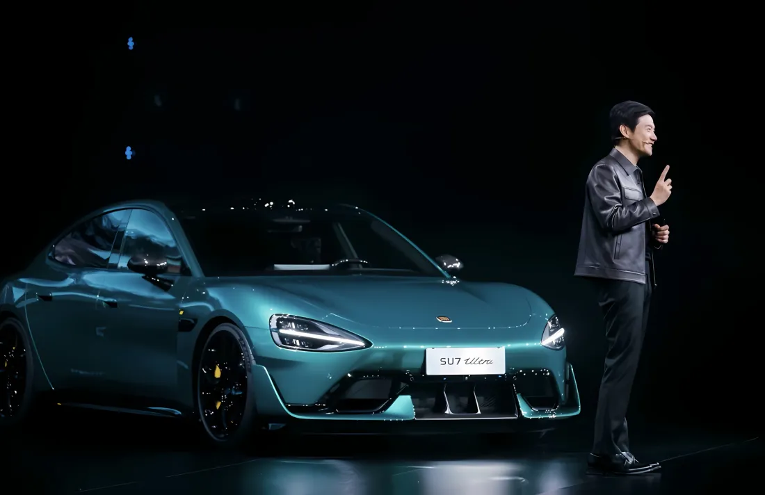 2k小米SU7壁纸｜发布会背景图片 - 雷军「哲风壁纸」