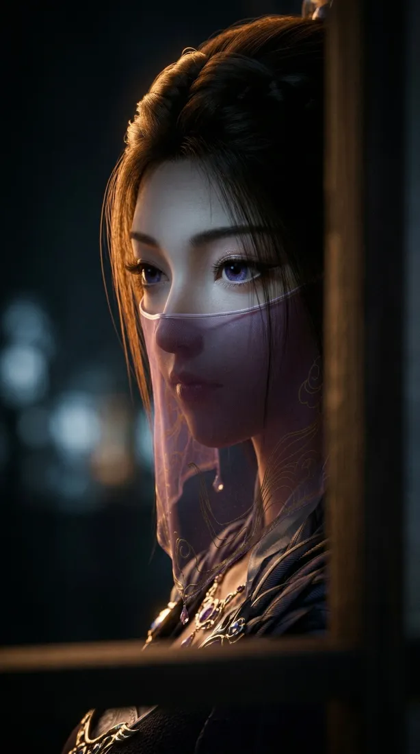 紫灵手机壁纸｜凡人修仙传背景图片 - 国漫女神「哲风壁纸」