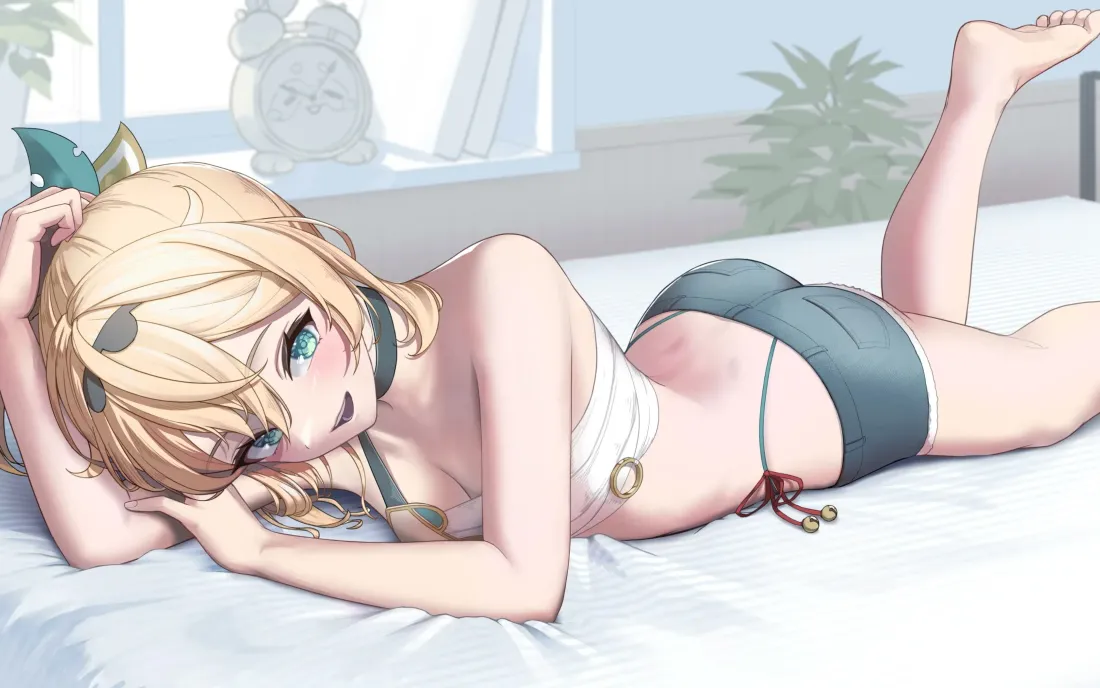 4k绮良良壁纸｜二次元背景图片 - 金发少女「哲风壁纸」