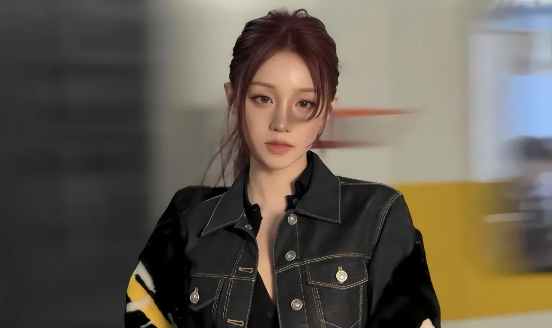 2k宋雨琦壁纸｜地铁背景图片 - 酷感街拍「哲风壁纸」