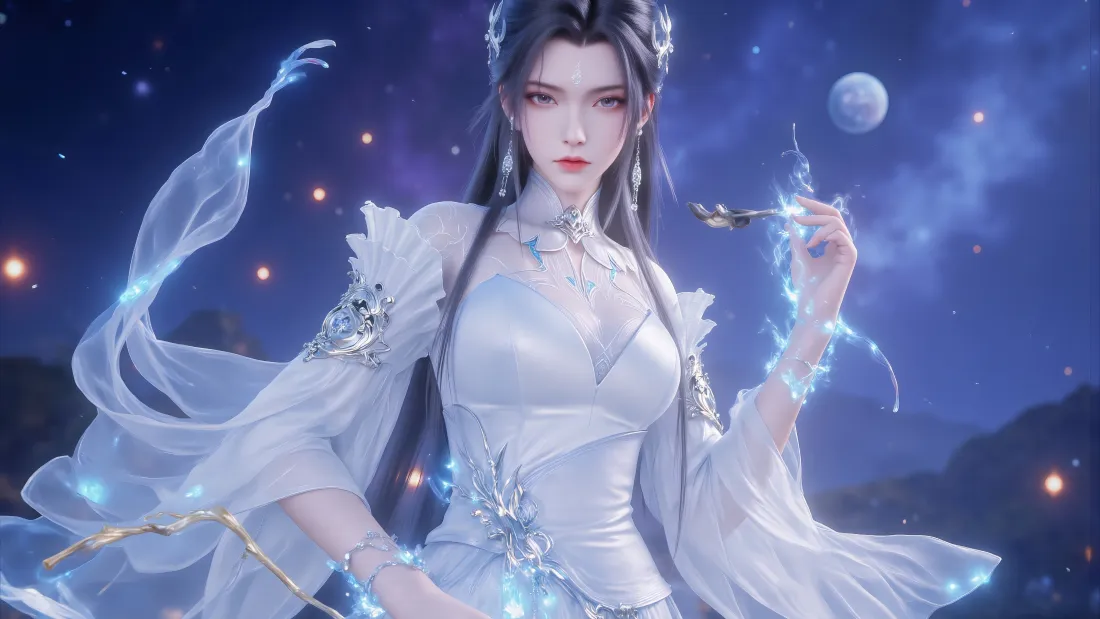 4k陆雪琪壁纸｜诛仙背景图片 - 月夜仙侠「哲风壁纸」