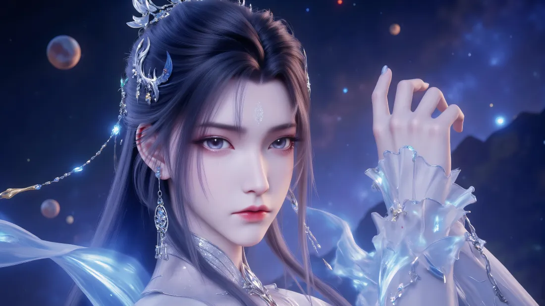 4k陆雪琪壁纸｜诛仙背景图片 - 星空仙侠「哲风壁纸」