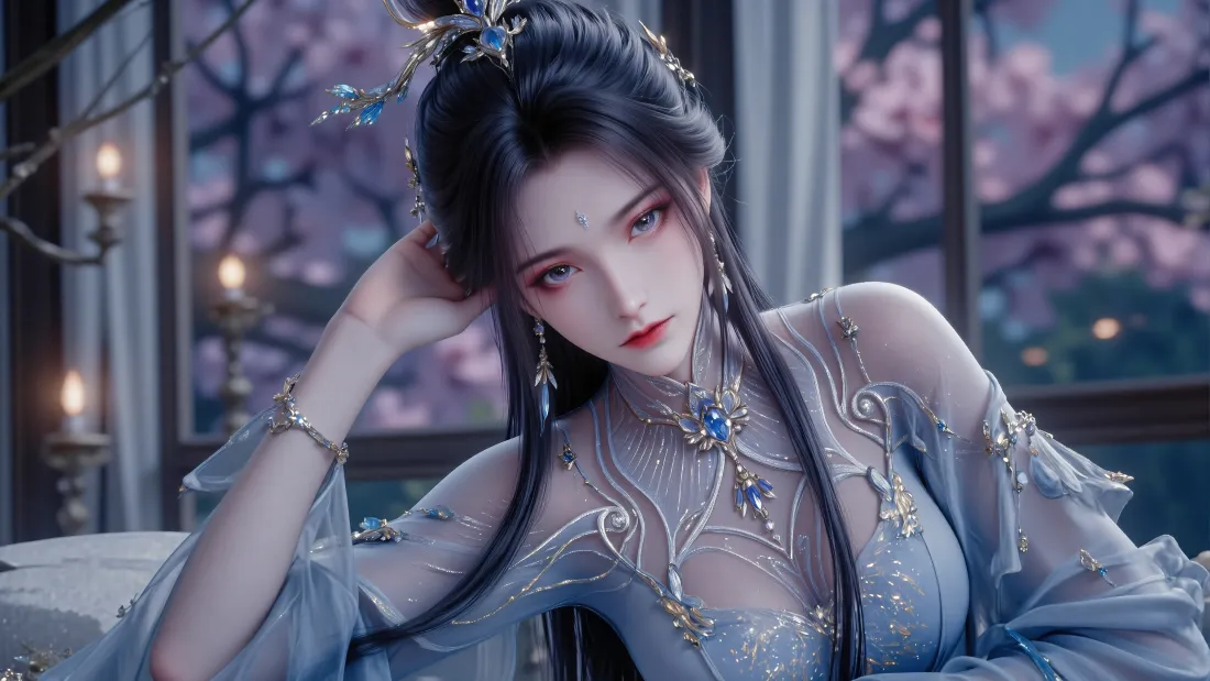 3k陆雪琪壁纸｜诛仙背景图片 - 古风美人「哲风壁纸」