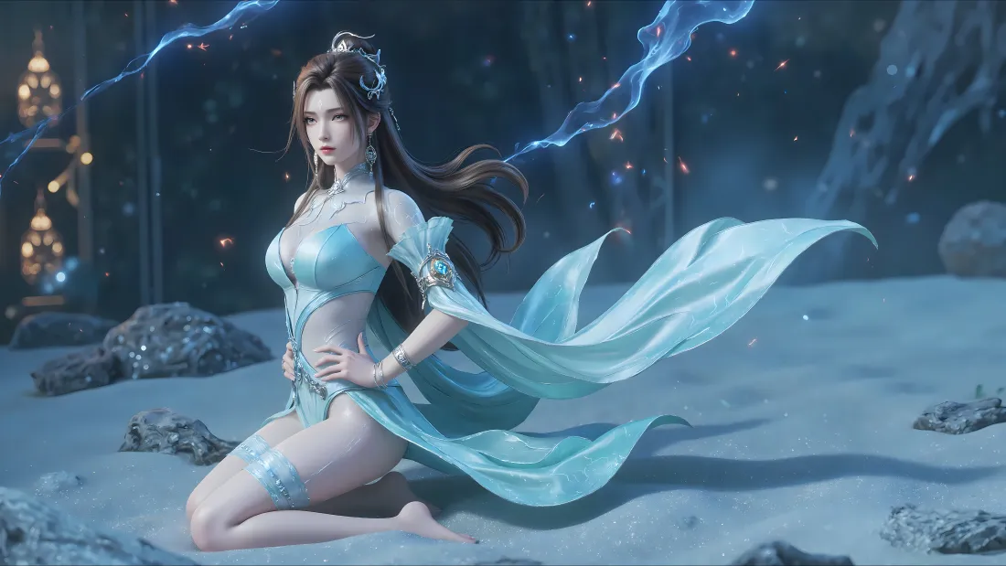 8k陆雪琪壁纸｜诛仙背景图片 - 古风仙侠美人「哲风壁纸」