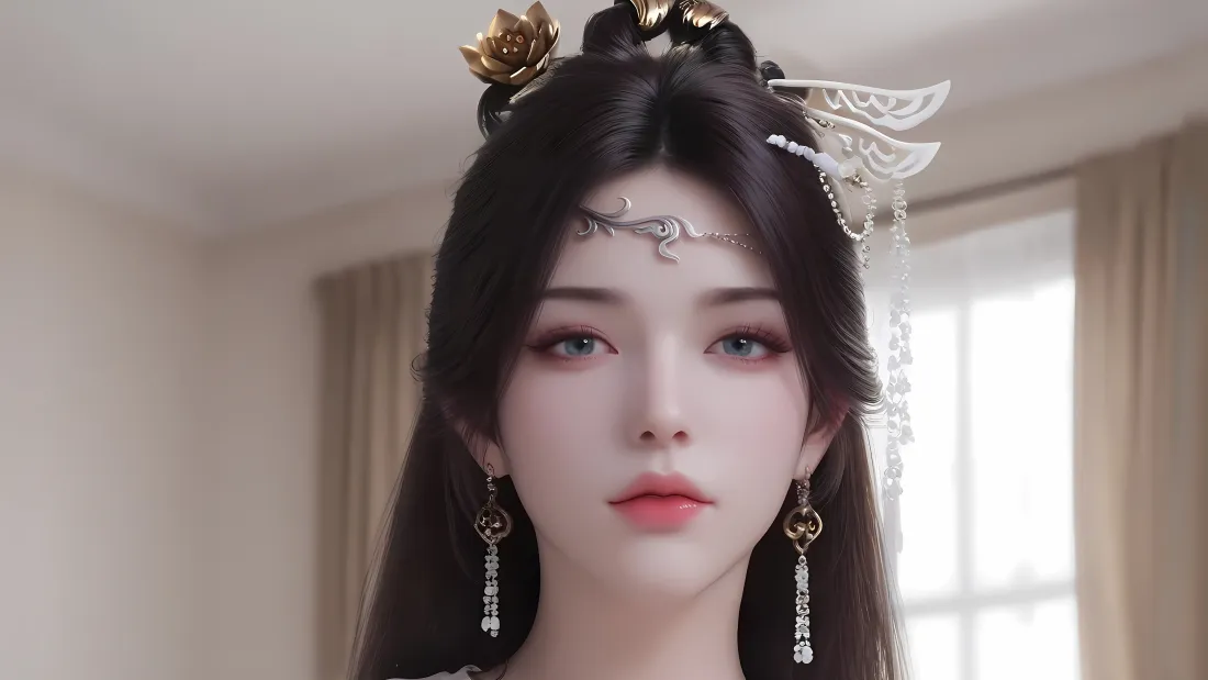 6k金瓶儿壁纸｜仙侠美人背景图片 - 诛仙「哲风壁纸」