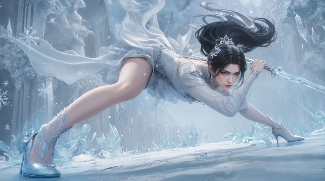 4k陆雪琪壁纸｜诛仙冰雪背景图片 - 古风仙侠「哲风壁纸」