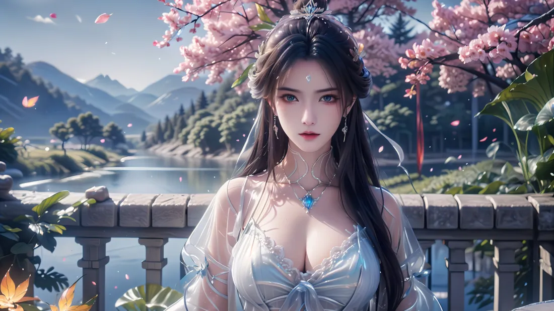 4k陆雪琪壁纸｜诛仙背景图片 - 樱花湖畔「哲风壁纸」