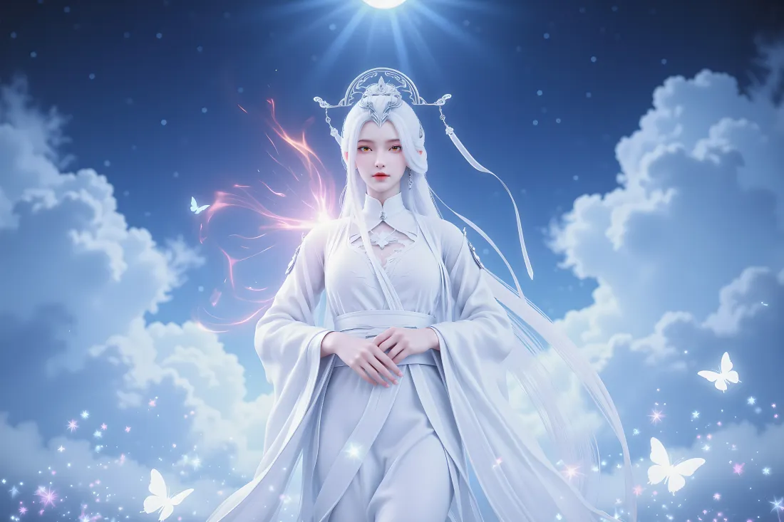 3k剑来壁纸｜云海星空背景图片 - 白发剑妈「哲风壁纸」