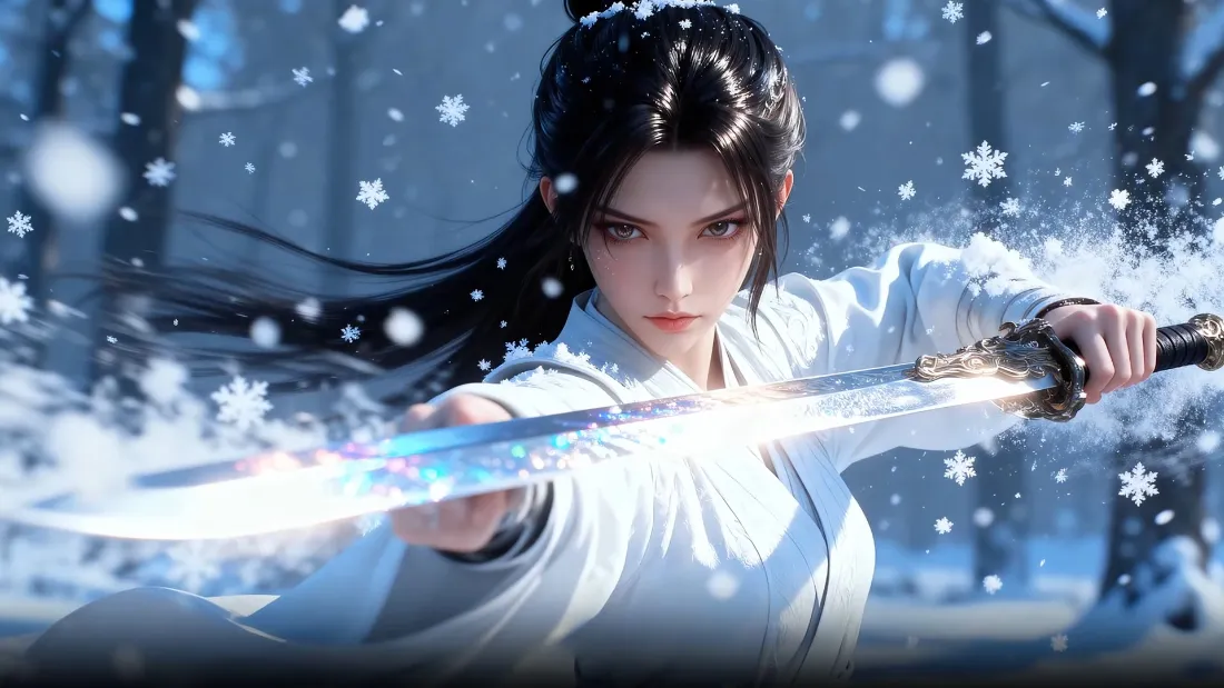 2k宁姚壁纸｜剑来背景图片 - 冬日雪景「哲风壁纸」