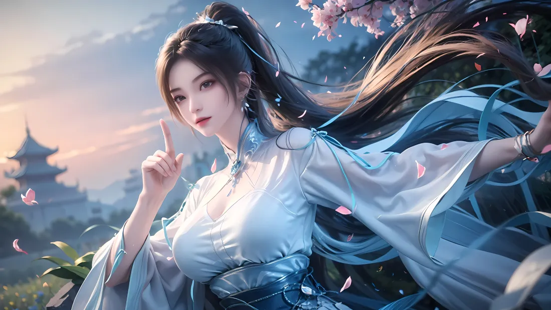 3k宁姚壁纸｜剑来背景图片 - 古风仙侠桃花「哲风壁纸」