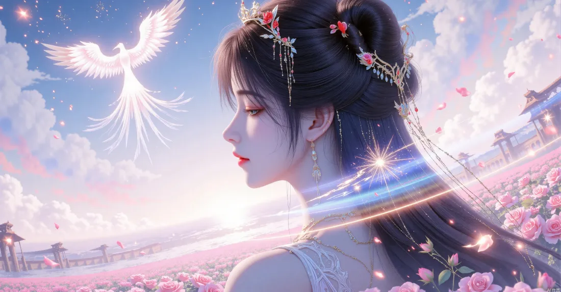 3k火灵儿完美世界壁纸｜国风人物背景图片 - 仙气美人「哲风壁纸」