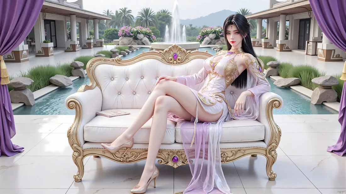 3k天狐仙子壁纸｜完美世界背景图片 - 气质魔女「哲风壁纸」