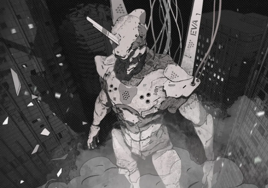 3k初号机壁纸｜EVA背景图片 - 新世纪福音战士「哲风壁纸」