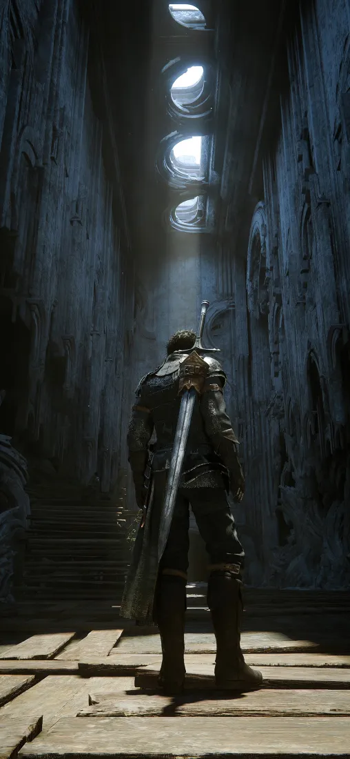 最终幻想16手机壁纸｜克莱夫・罗兹菲尔德背景图片 - 暗调「哲风壁纸」