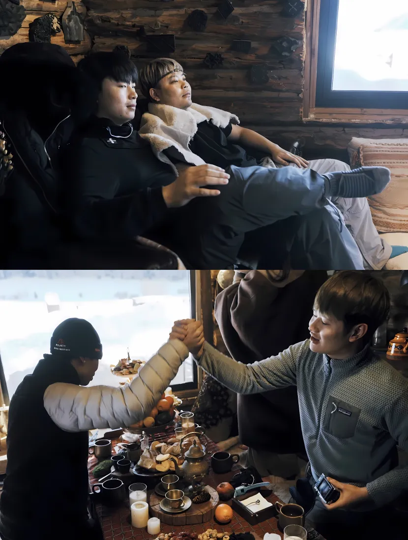 阿哲群像手机壁纸｜温馨小屋背景图片 - 好友欢聚「哲风壁纸」