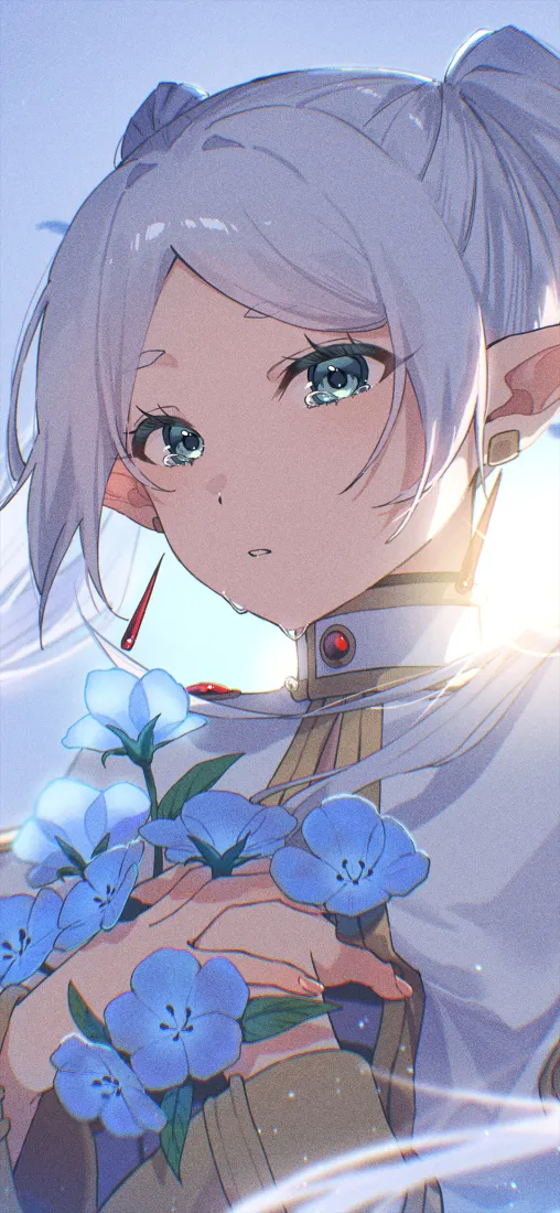 芙莉莲手机壁纸｜葬送的芙莉莲背景图片 - 精灵少女「哲风壁纸」