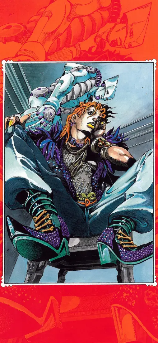 迪亚哥・布兰度手机壁纸｜JoJo的奇妙冒险背景图片 - 反派角色「哲风壁纸」