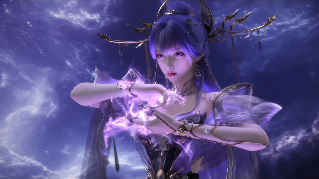 7k百炼成神壁纸｜天穹长老背景图片 - 玄幻国漫女神「哲风壁纸」