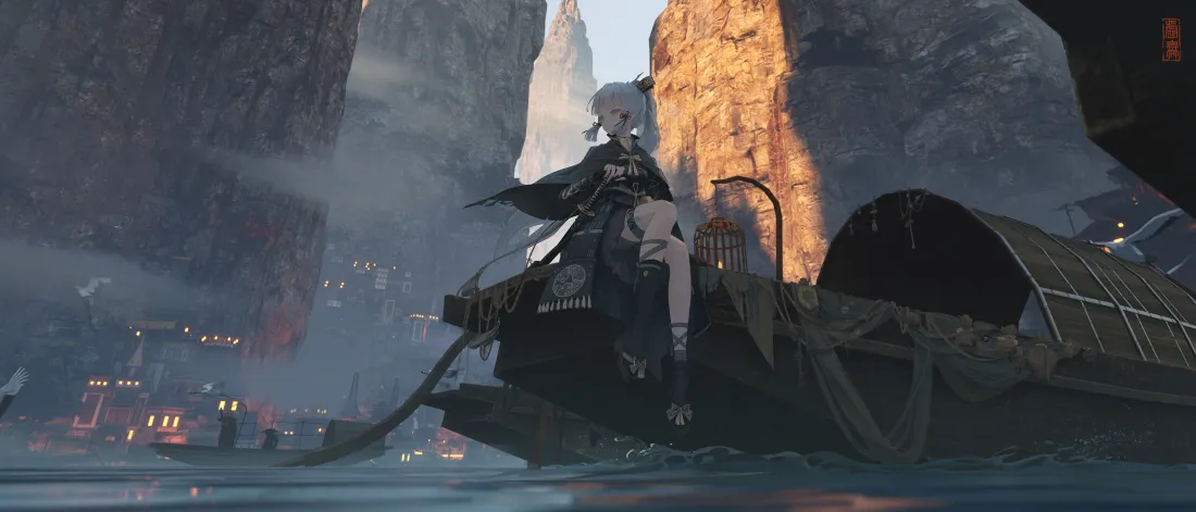 5k尼尔机械纪元壁纸｜废土场景背景图片 - 平面化「哲风壁纸」