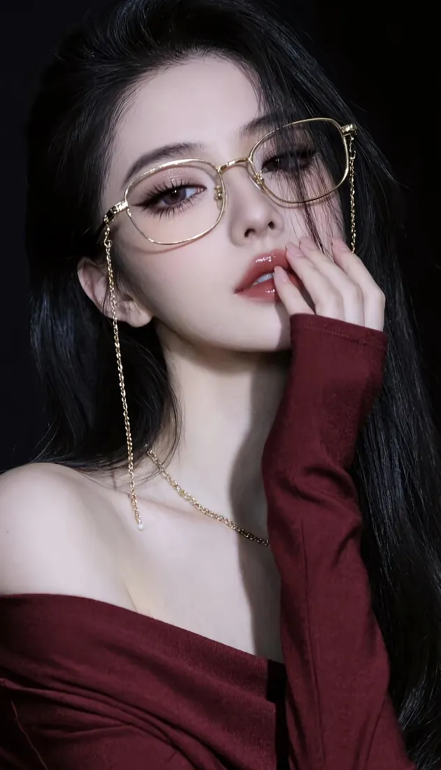 红裙美女手机壁纸｜iOS背景图片 - 知性御姐「哲风壁纸」