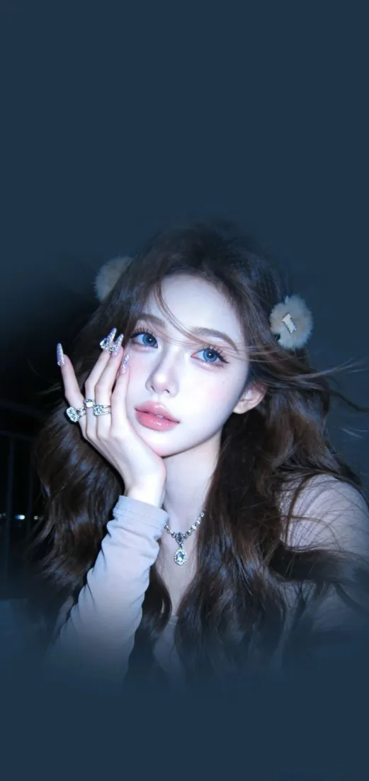 清冷美女手机壁纸｜iOS背景图片 - 氛围感御姐「哲风壁纸」