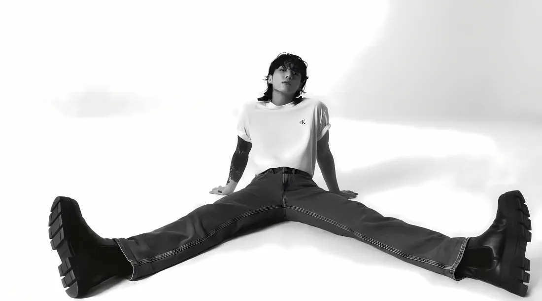 2k田柾国壁纸｜黑白背景图片 - 韩流明星「哲风壁纸」