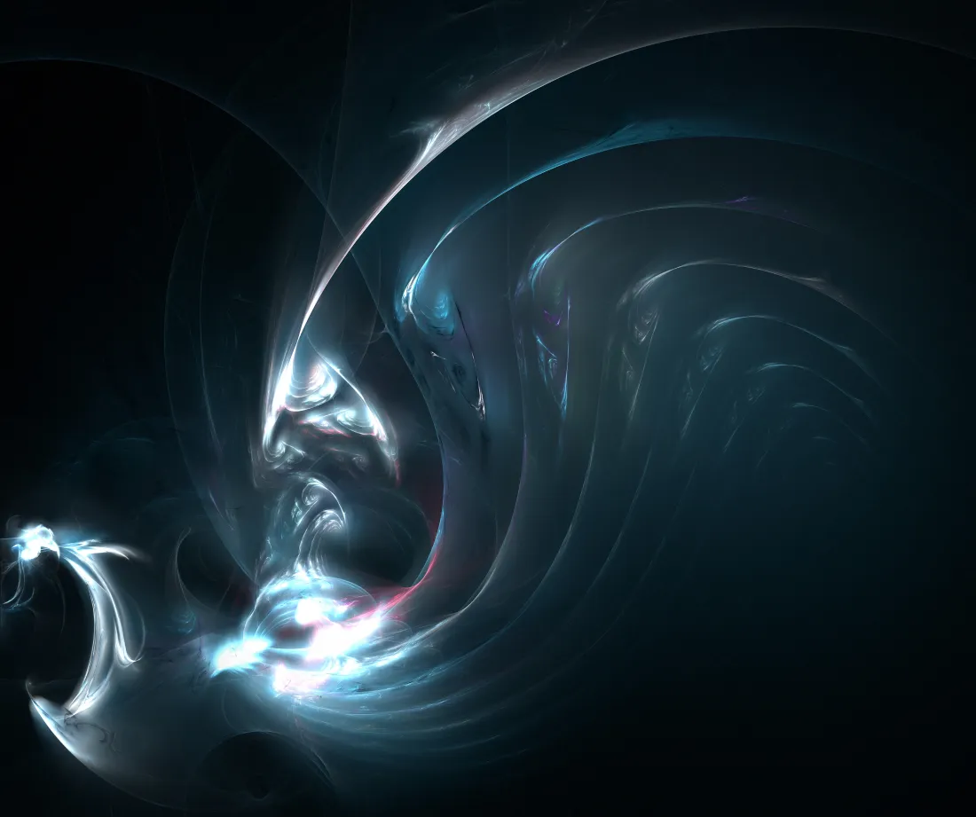 3k发光翅膀壁纸｜简约背景图片 - 透明光影「哲风壁纸」