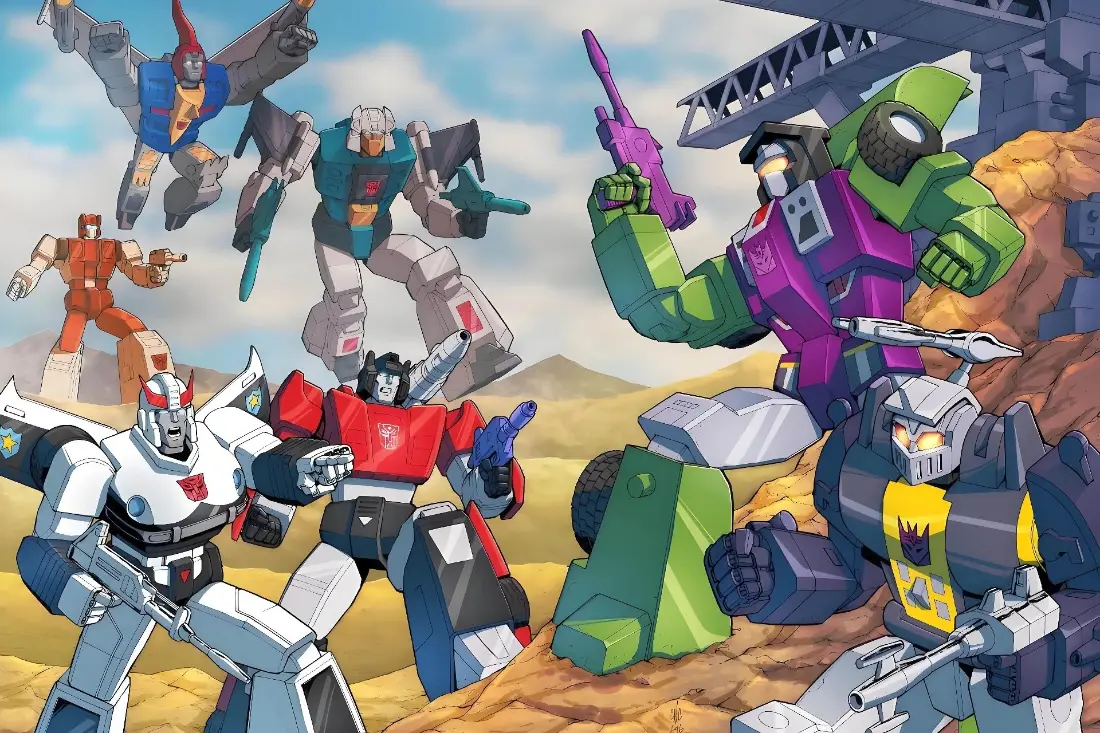 2k变形金刚壁纸｜荒漠背景图片 - 机器人对战「哲风壁纸」