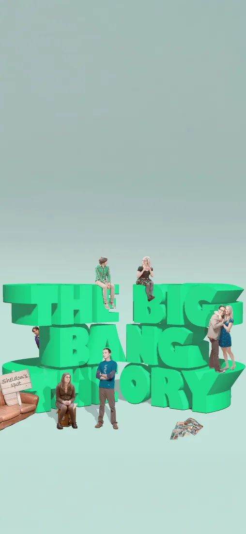 生活大爆炸手机壁纸｜美剧背景图片 - 经典群像「哲风壁纸」