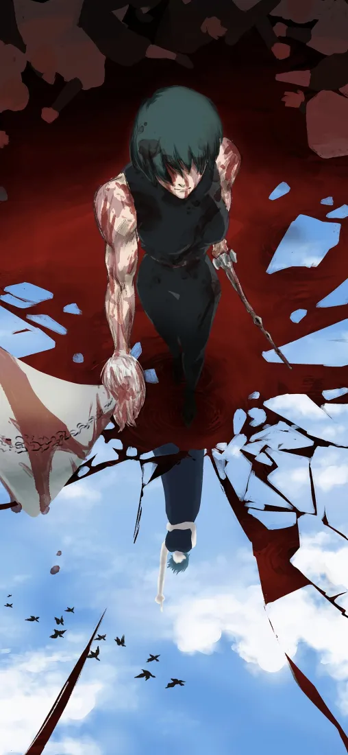 禅院真希手机壁纸｜咒术回战背景图片 - 战斗场景「哲风壁纸」