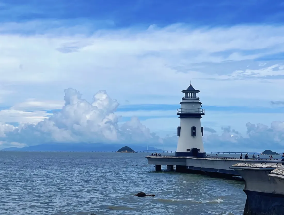 2k珠海灯塔壁纸｜海边背景图片 - 海滨风景「哲风壁纸」