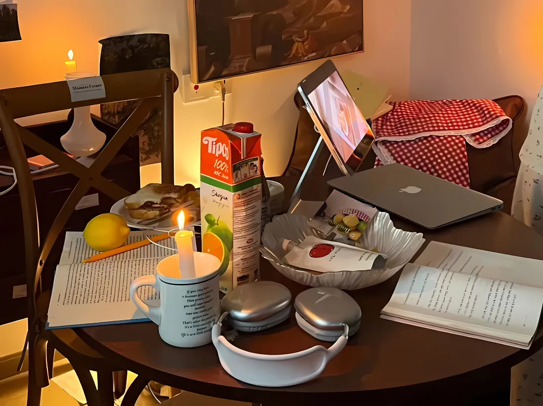 2kins风壁纸｜温馨背景图片 - 治愈书桌「哲风壁纸」