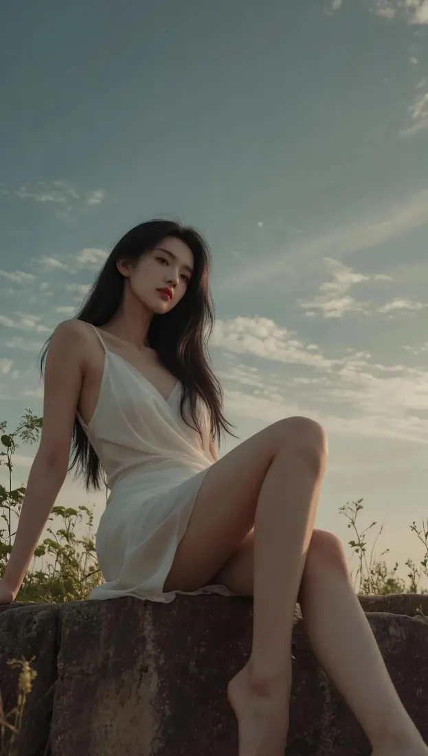 气质美女手机壁纸｜户外背景图片 - 氛围感「哲风壁纸」