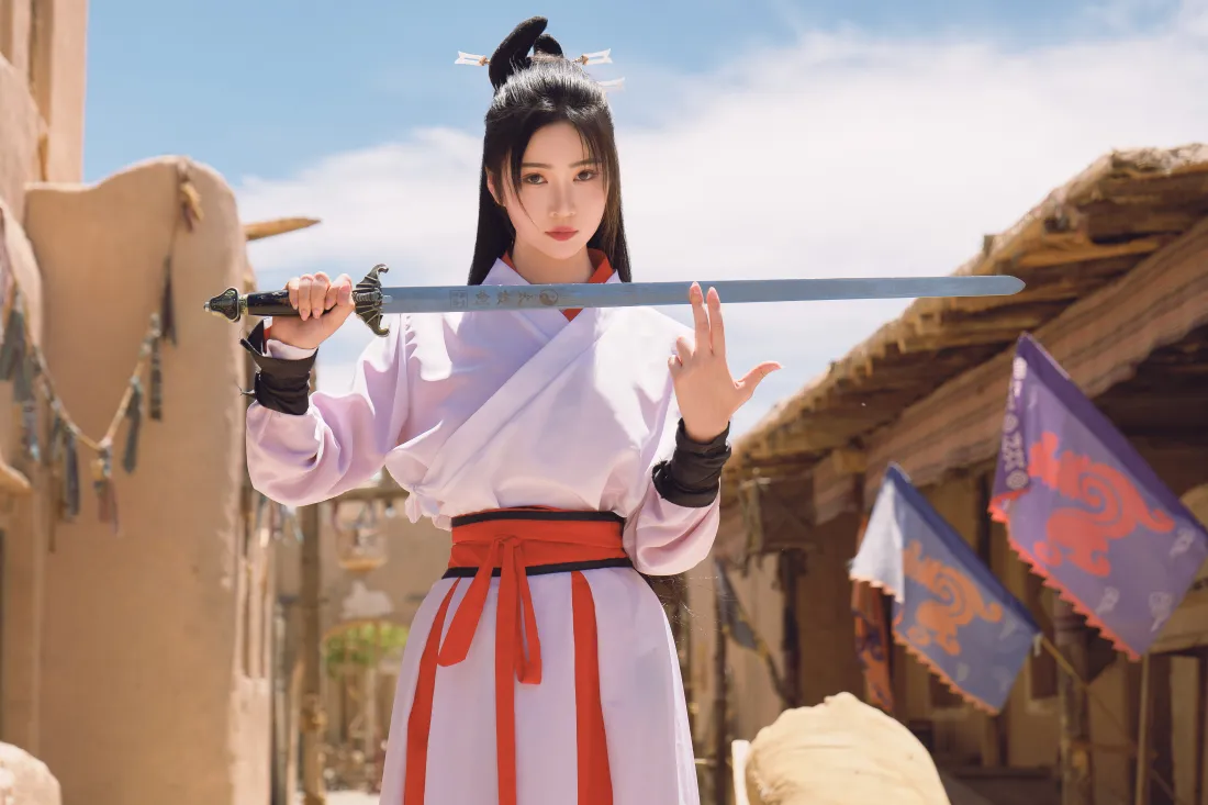 6k武侠壁纸｜古风背景图片 - 古装侠女「哲风壁纸」