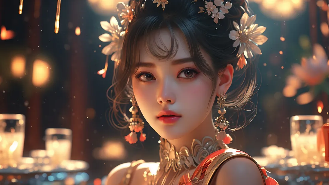 3k古装美女壁纸｜古风背景图片 - 国风佳人「哲风壁纸」