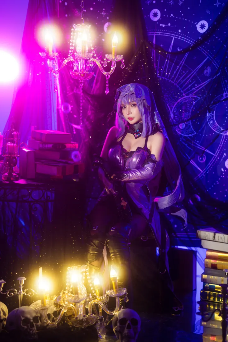 塔罗牌手机壁纸｜紫色背景图片 - 二次元cos「哲风壁纸」