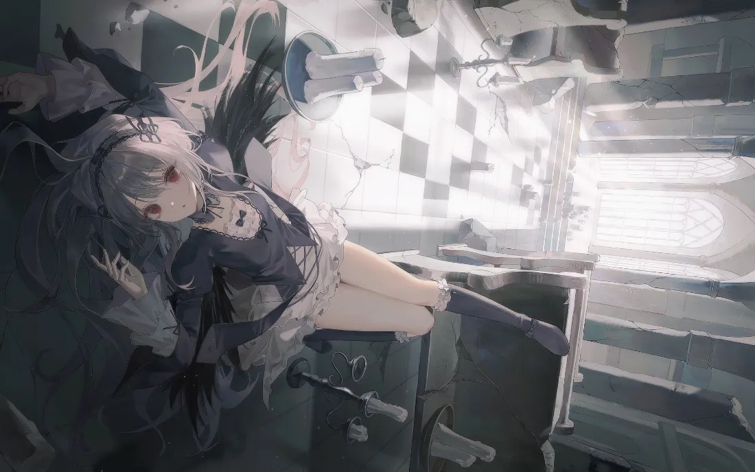 2k泥岩壁纸｜明日方舟背景图片 - 二次元风格「哲风壁纸」