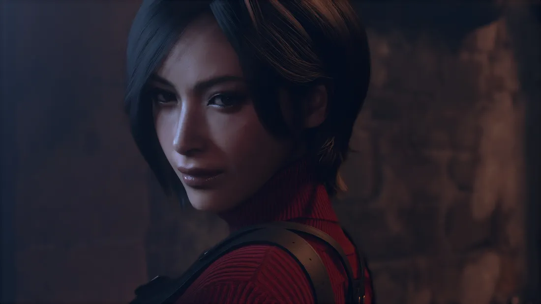 2k艾达王壁纸｜复古背景图片 - 生化危机「哲风壁纸」