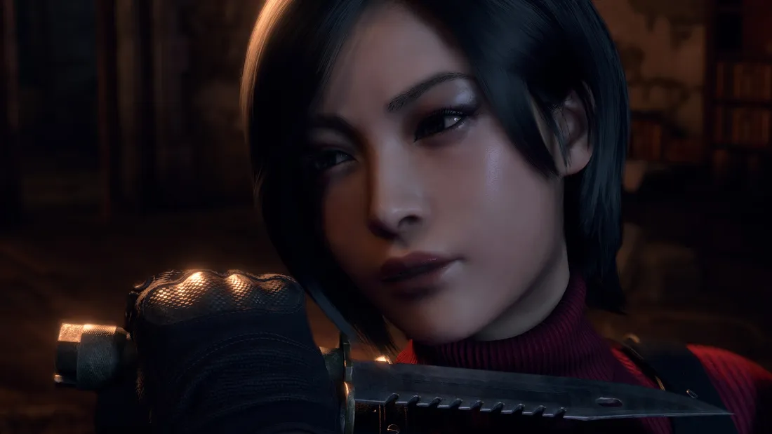 2k艾达王壁纸｜复古背景图片 - 生化危机「哲风壁纸」