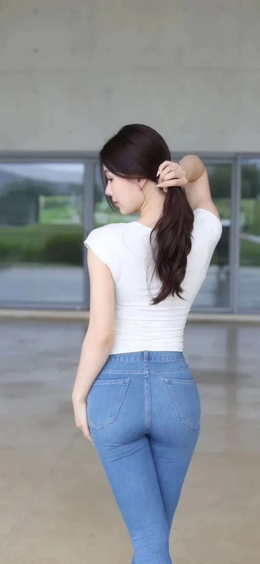 美女手机壁纸｜窗边背景图片 - 休闲简约「哲风壁纸」