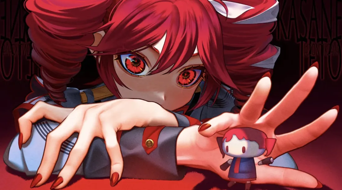 5k重音Teto壁纸｜UTAU虚拟歌手背景图片 - 红发少女「哲风壁纸」