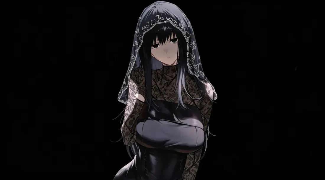 5k坂本日常壁纸｜黑色背景图片 - 大佛「哲风壁纸」