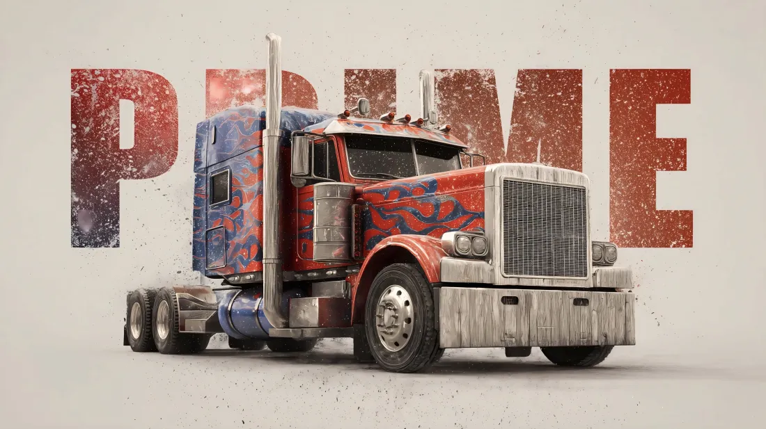 5k擎天柱壁纸｜变形金刚背景图片 - 重型卡车「哲风壁纸」