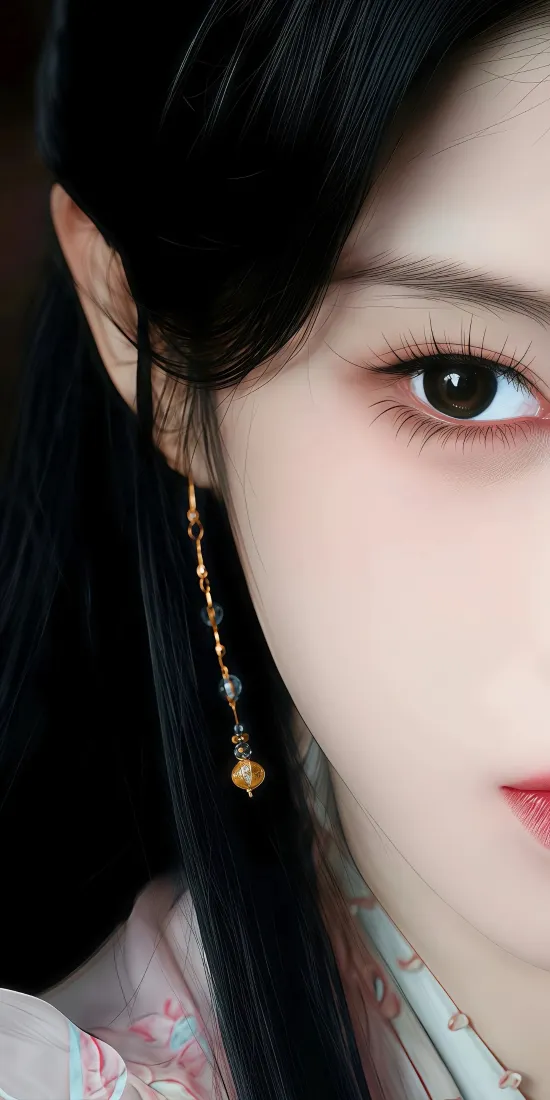 古装美人手机壁纸｜手机高清背景图片 - 清冷仙气「哲风壁纸」