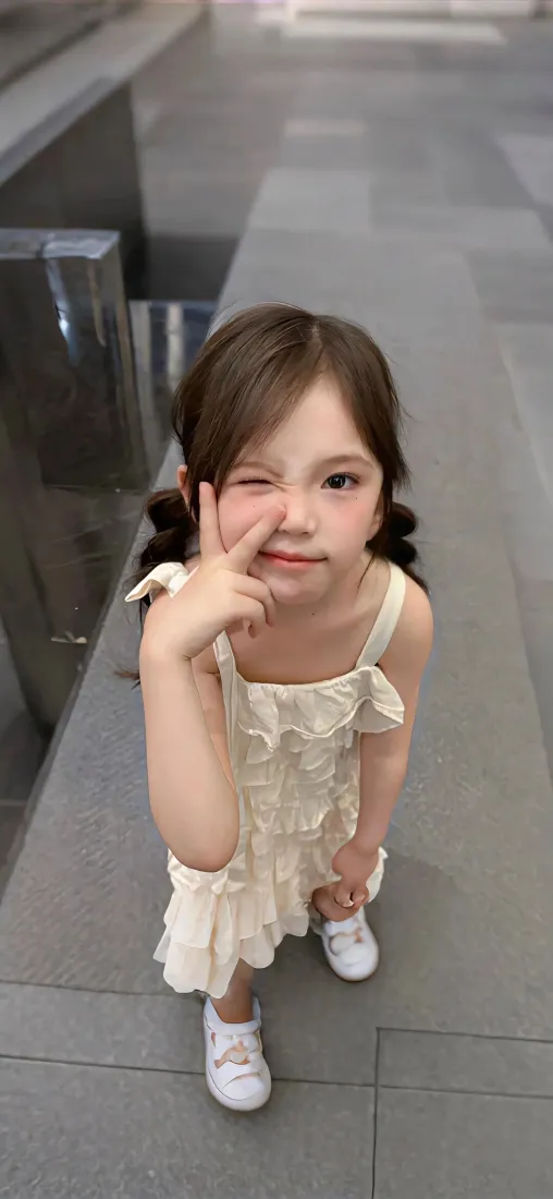 可爱小女孩手机壁纸｜室内背景图片 - 俏皮萌娃「哲风壁纸」