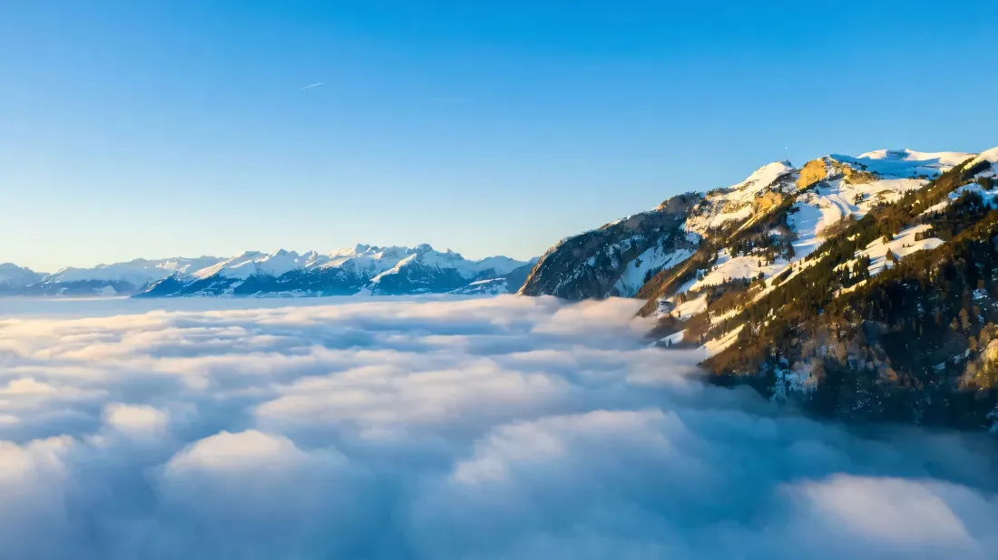 2k皮拉图斯山壁纸｜瑞士背景图片 - 云海雪山「哲风壁纸」