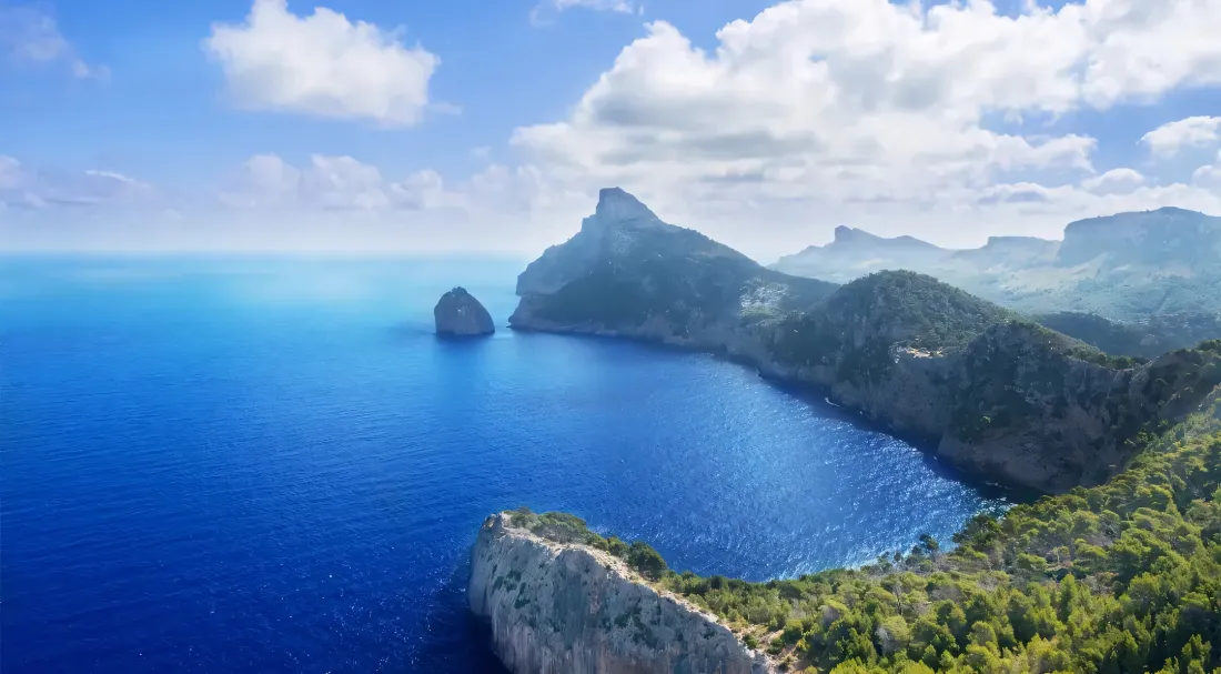 2k马略卡岛壁纸｜海景背景图片 - 西班牙海岸「哲风壁纸」